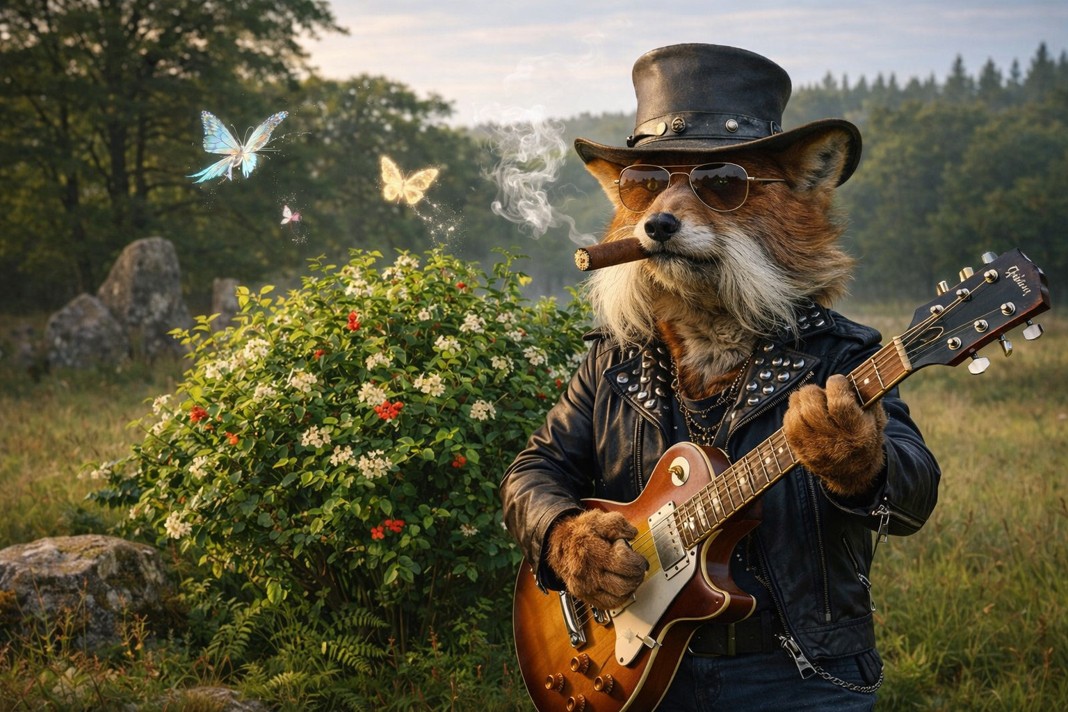 renard rockeur
